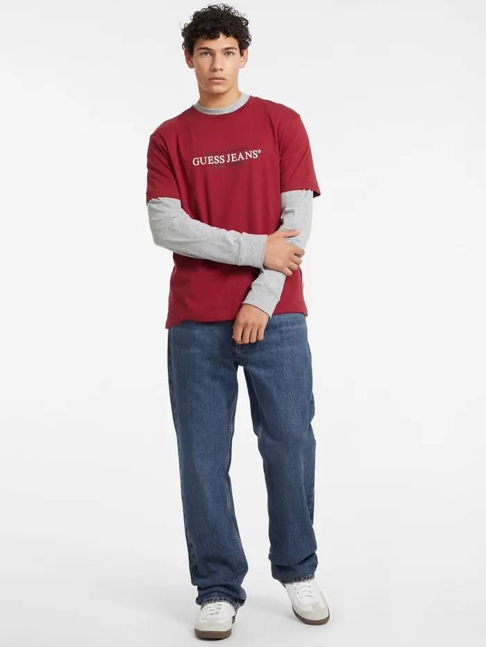 GUESS T Shirts and Tanks American Tradition Tee Red 8211 Men
