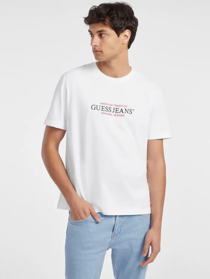 GUESS T Shirts and Tanks American Tradition Tee Red 8211 Men