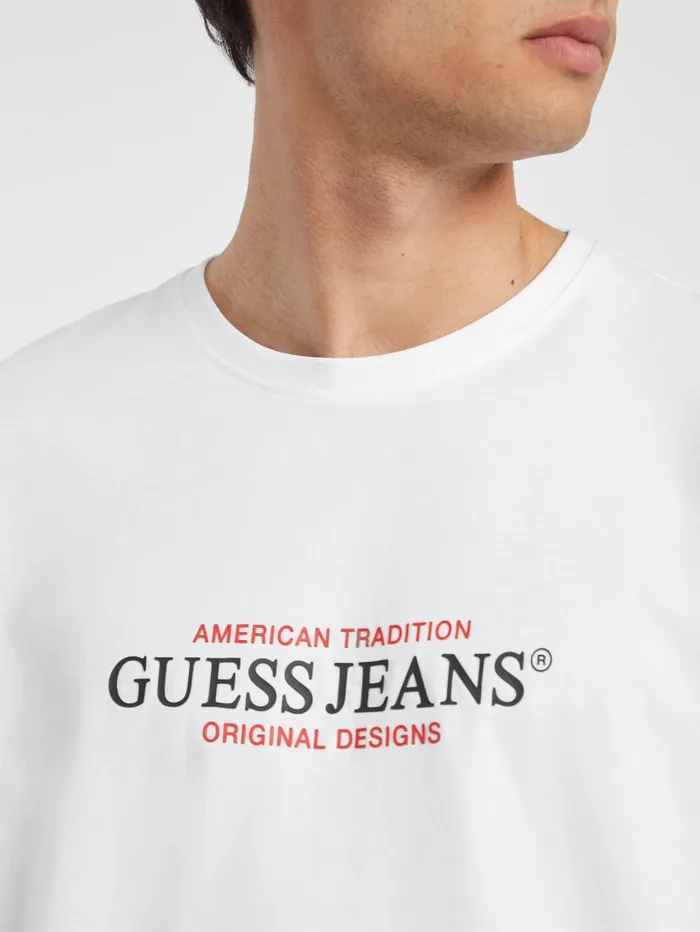 GUESS T Shirts and Tanks American Tradition Tee Red 8211 Men