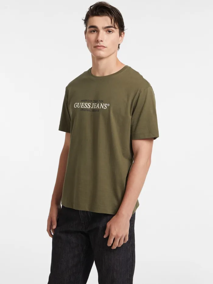 GUESS T Shirts and Tanks American Tradition Tee Red 8211 Men