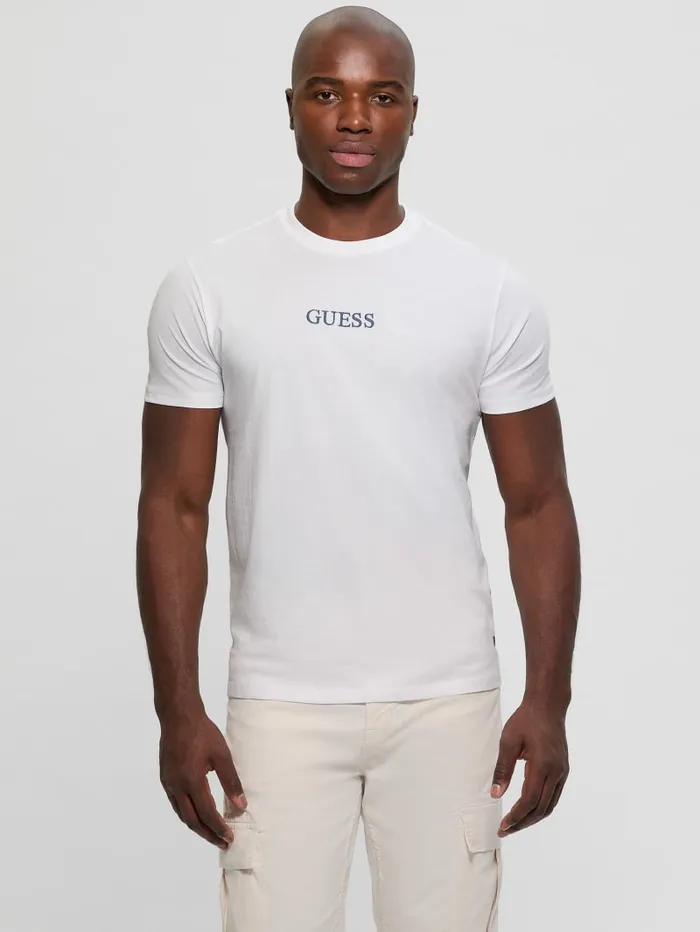 GUESS T Shirts and Tanks Eco City Of Dreams Tee White 8211 Men