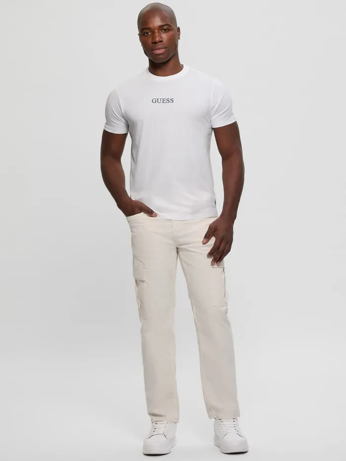 GUESS T Shirts and Tanks Eco City Of Dreams Tee White 8211 Men
