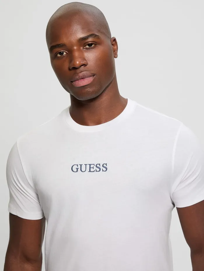GUESS T Shirts and Tanks Eco City Of Dreams Tee White 8211 Men
