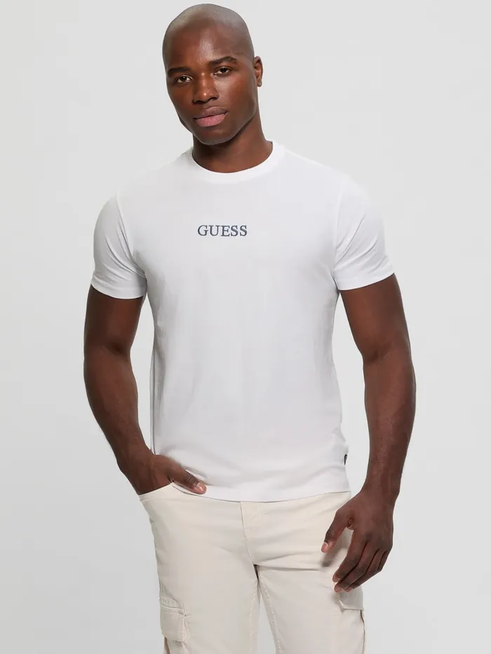 GUESS T Shirts and Tanks Eco City Of Dreams Tee White 8211 Men