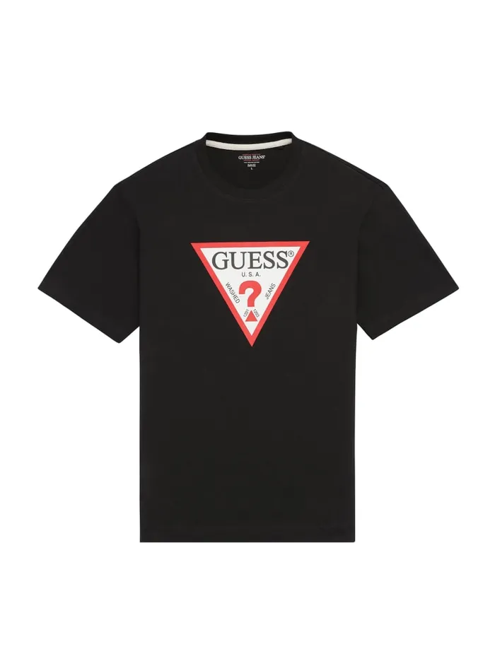 GUESS T Shirts and Tanks Iconic Tee Blue 8211 Men