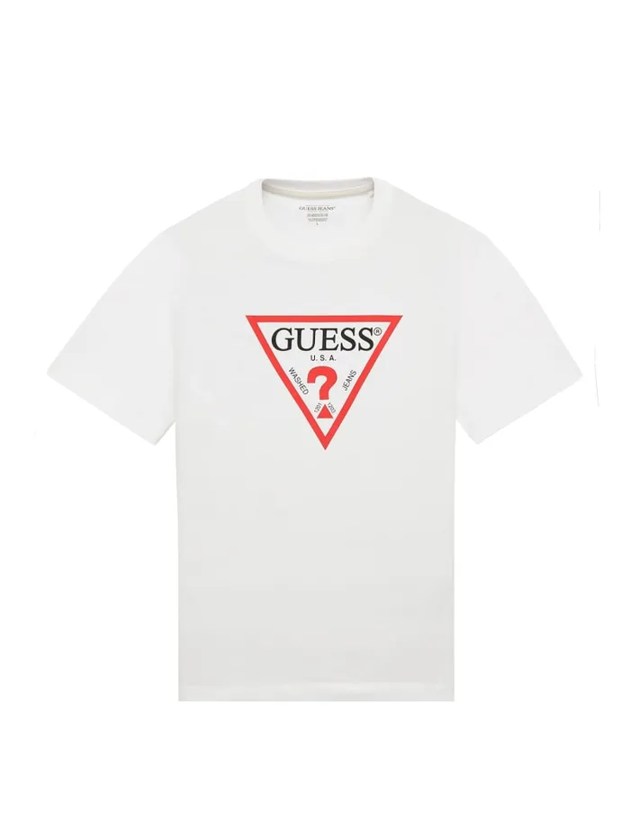 GUESS T Shirts and Tanks Iconic Tee Blue 8211 Men
