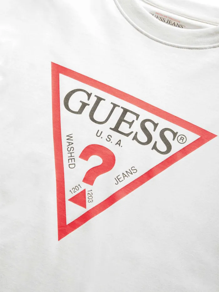 GUESS T Shirts and Tanks Iconic Tee Blue 8211 Men