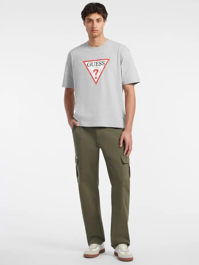 GUESS T Shirts and Tanks Iconic Tee Blue 8211 Men