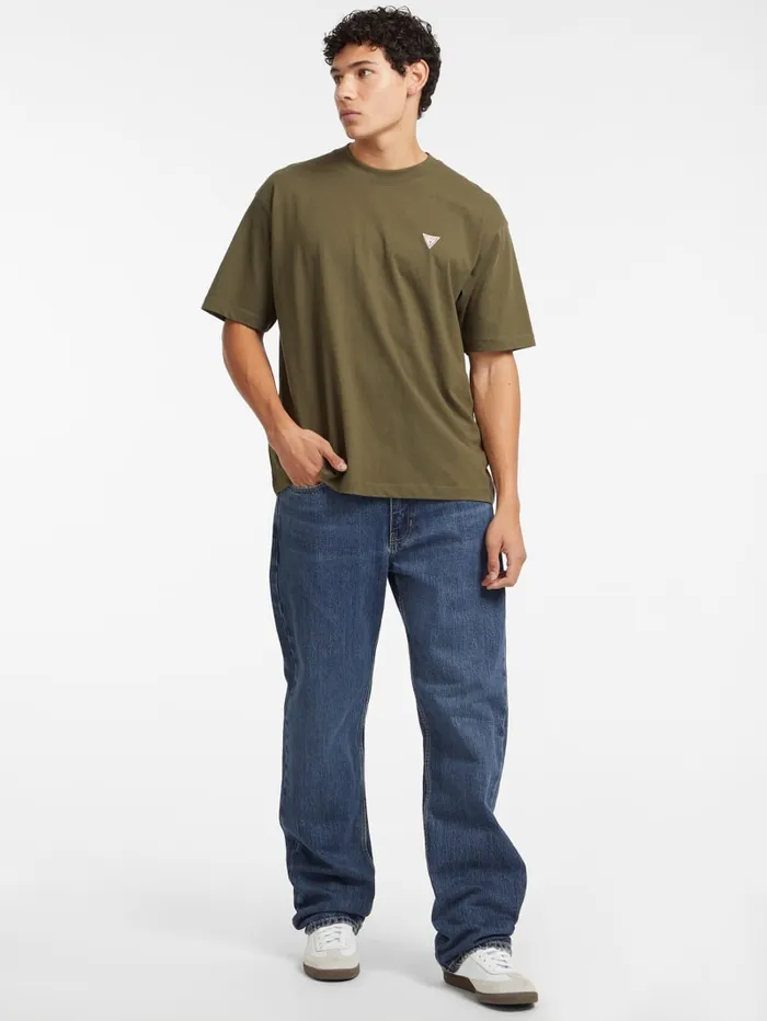 GUESS T Shirts and Tanks Mini Patch Tee Red 8211 Men
