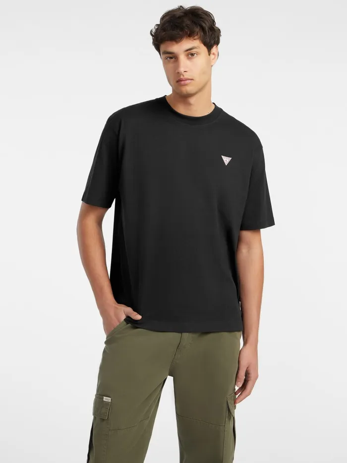 GUESS T Shirts and Tanks Mini Patch Tee Red 8211 Men