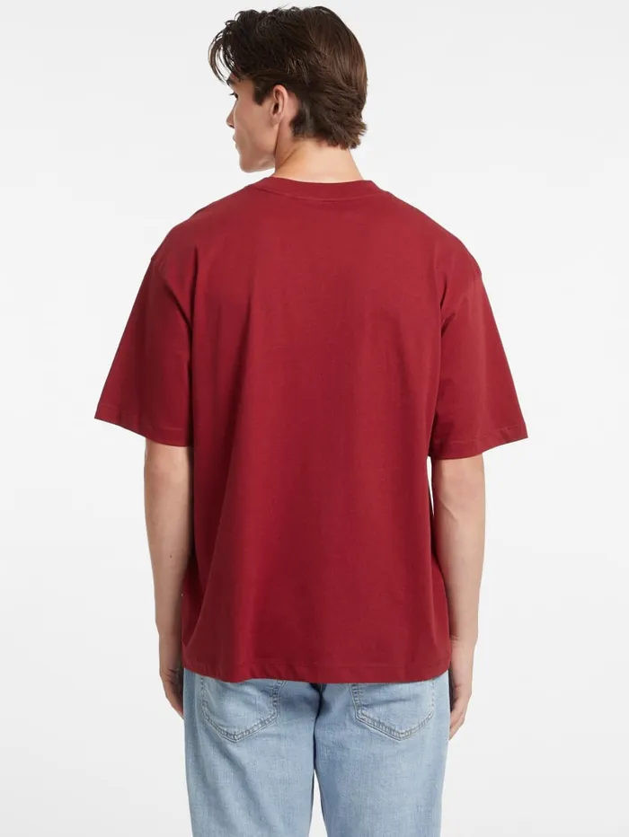 GUESS T Shirts and Tanks Mini Patch Tee Red 8211 Men