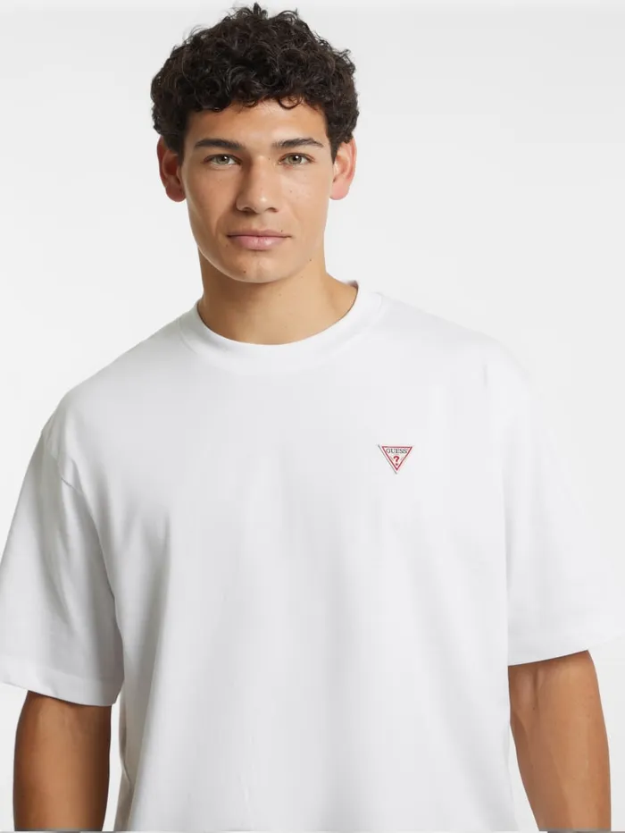GUESS T Shirts and Tanks Mini Patch Tee Red 8211 Men