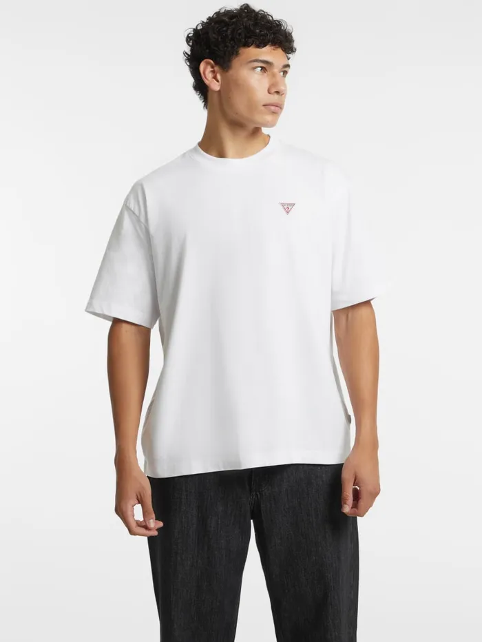GUESS T Shirts and Tanks Mini Patch Tee Red 8211 Men
