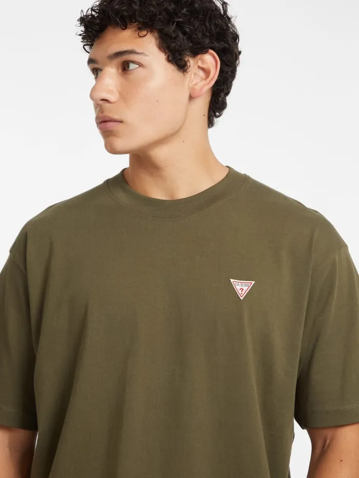 GUESS T Shirts and Tanks Mini Patch Tee Red 8211 Men