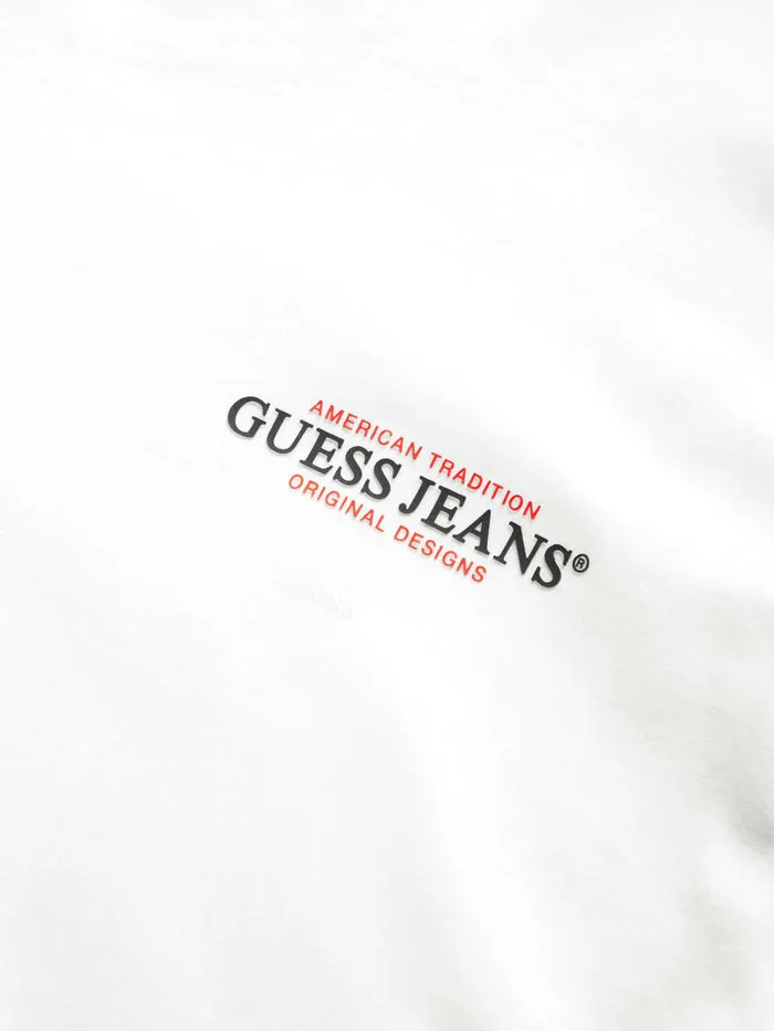 GUESS T Shirts and Tanks Slim American Tradition Tee Blue 8211 Men