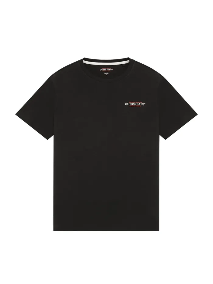 GUESS T Shirts and Tanks Slim American Tradition Tee Blue 8211 Men
