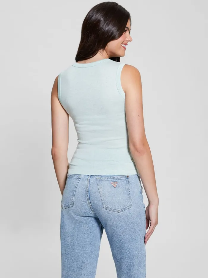 GUESS Tops Eco Michela Embellished Top White 8211 Women