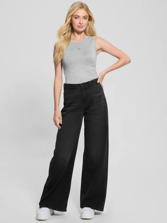 GUESS Tops Eco Michela Embellished Top White 8211 Women