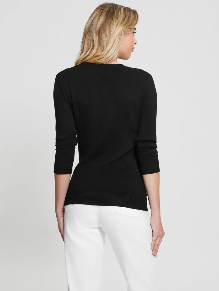GUESS Tops Eco Olive Sweater White 8211 Women