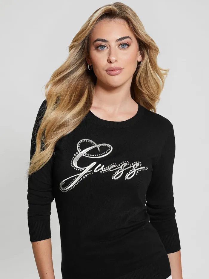 GUESS Tops Eco Olive Sweater White 8211 Women