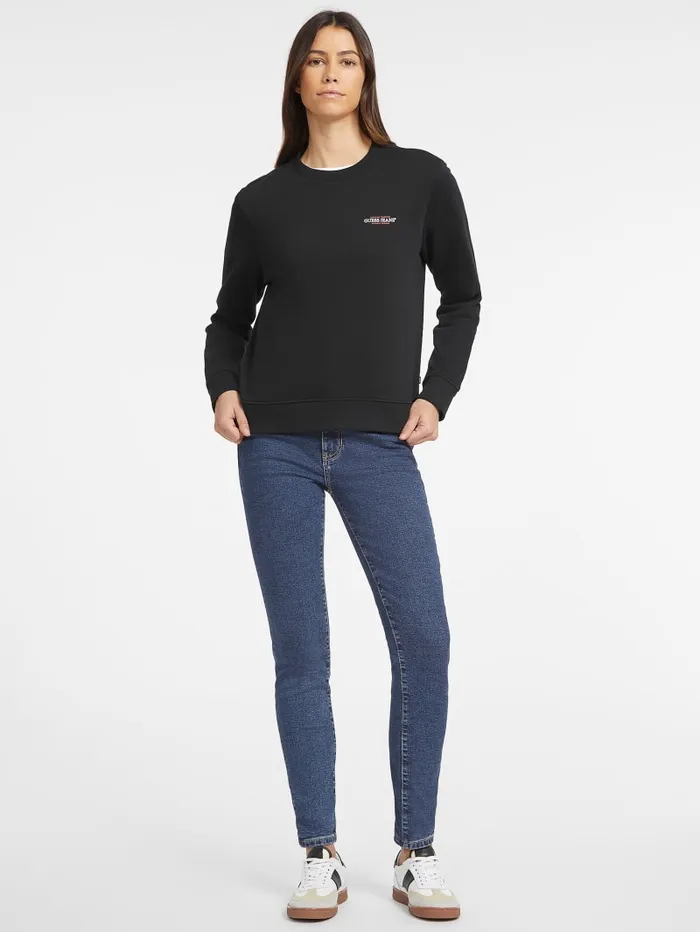 GUESS Tops Mini American Tradition Sweatshirt White 8211 Women