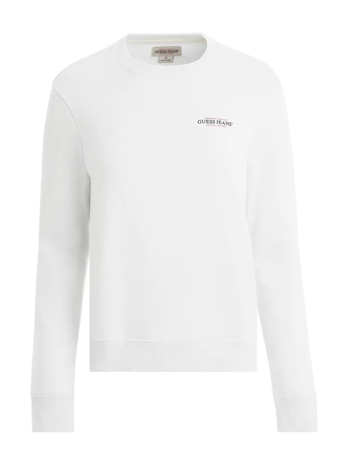 GUESS Tops Mini American Tradition Sweatshirt White 8211 Women