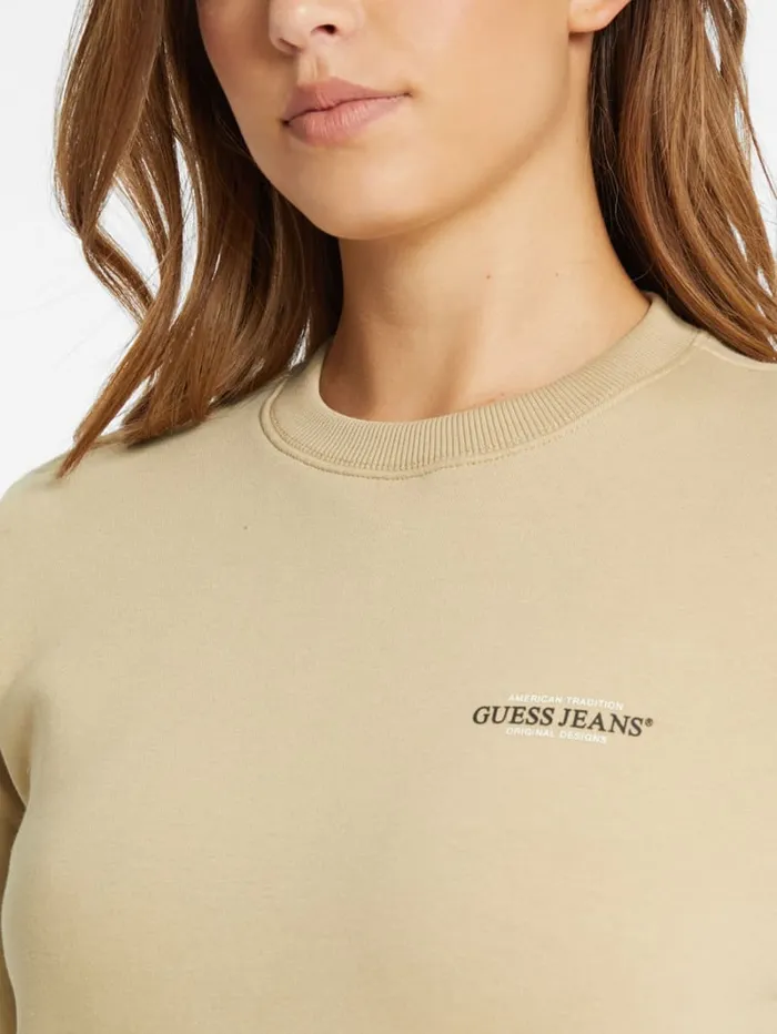 GUESS Tops Mini American Tradition Sweatshirt White 8211 Women