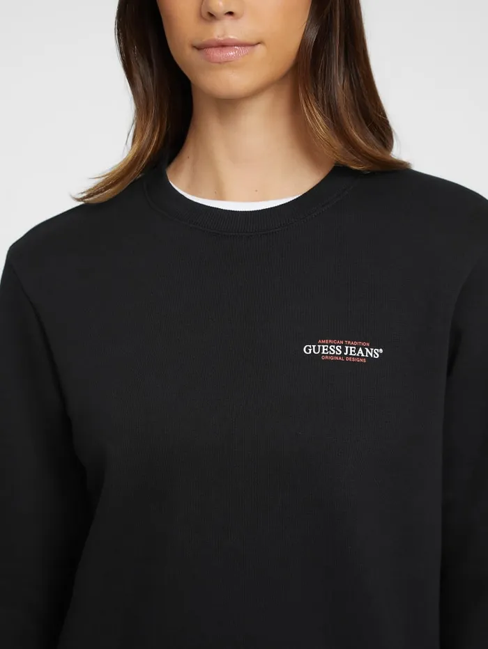 GUESS Tops Mini American Tradition Sweatshirt White 8211 Women