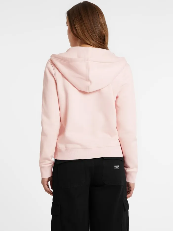 GUESS Tops Mini Patch ZipUp Sweatshirt White 8211 Women