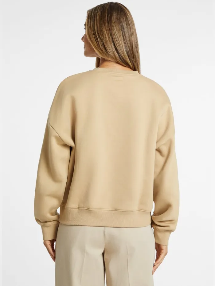 GUESS Tops Oversized Iconic Sweatshirt Gray 8211 Women