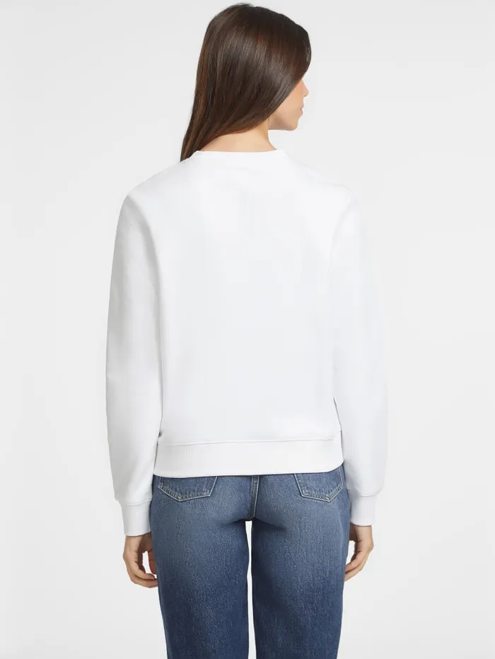 GUESS Tops Script Logo Sweatshirt Blue 8211 Women