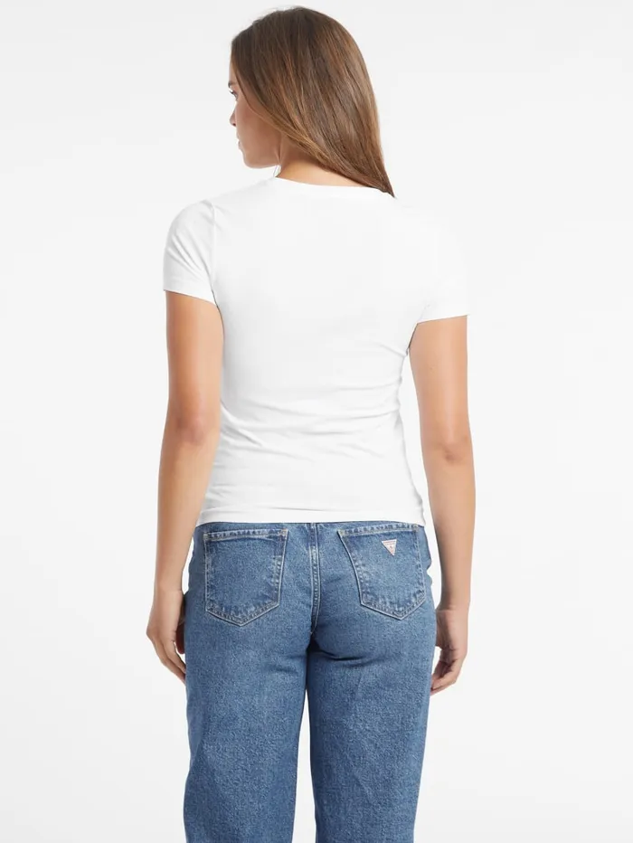 GUESS Tops Slim Mini American Tradition Tee Red 8211 Women