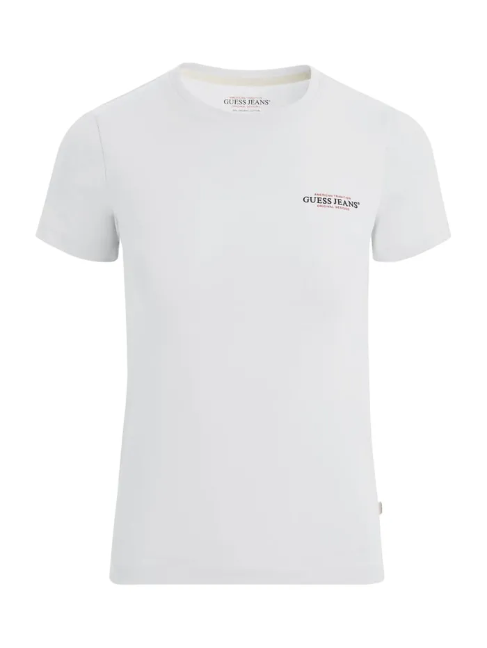 GUESS Tops Slim Mini American Tradition Tee Red 8211 Women