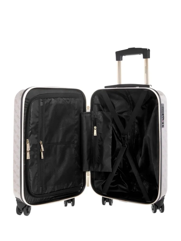 GUESS Travel and Tech Jesco 18034 8Wheel Suitcase Gray 8211 Women GUESS Travel and Tech Jesco 18034 8Wheel Suitcase Gray 8211 Women
