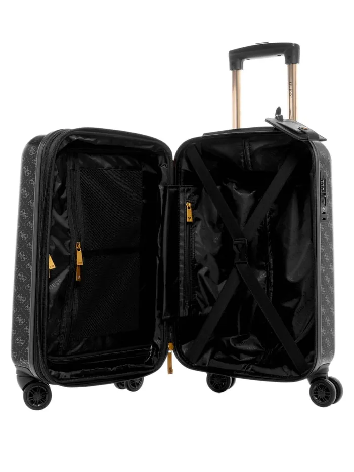 GUESS Travel and Tech Jesco 18034 8Wheel Suitcase Gray 8211 Women GUESS Travel and Tech Jesco 18034 8Wheel Suitcase Gray 8211 Women