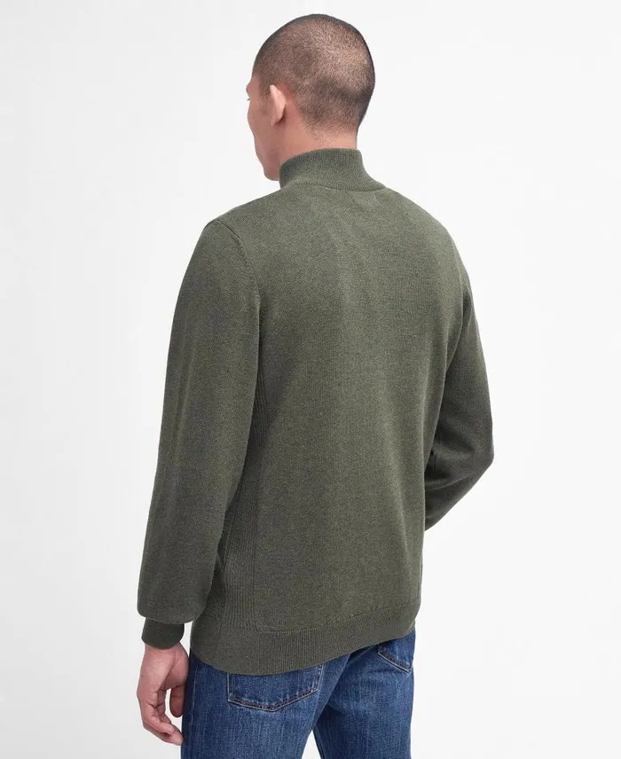 HalfZip Jumper Mist Men Barbour Jumpers