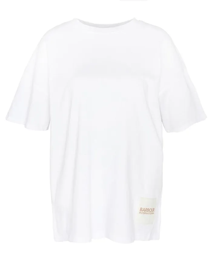 Henlow TShirt Green Smoke Women Barbour TShirts