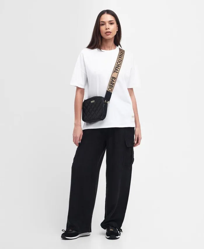 Henlow TShirt Green Smoke Women Barbour TShirts