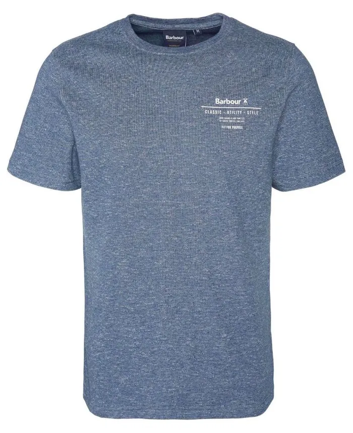 Huckley TShirt Dark Slate Men Barbour TShirts