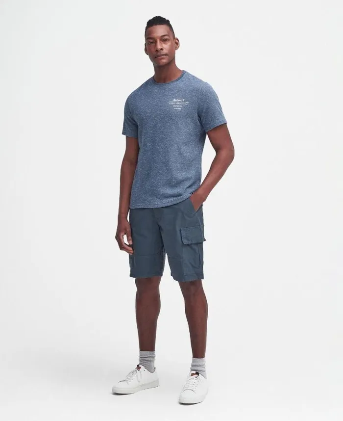 Huckley TShirt Dark Slate Men Barbour TShirts