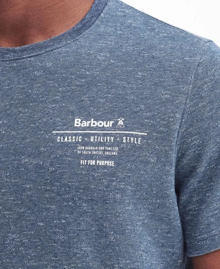 Huckley TShirt Dark Slate Men Barbour TShirts
