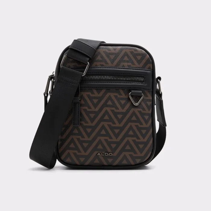 Iike Brown Synthetic Mixed Material Men ALDO Bags and Wallets