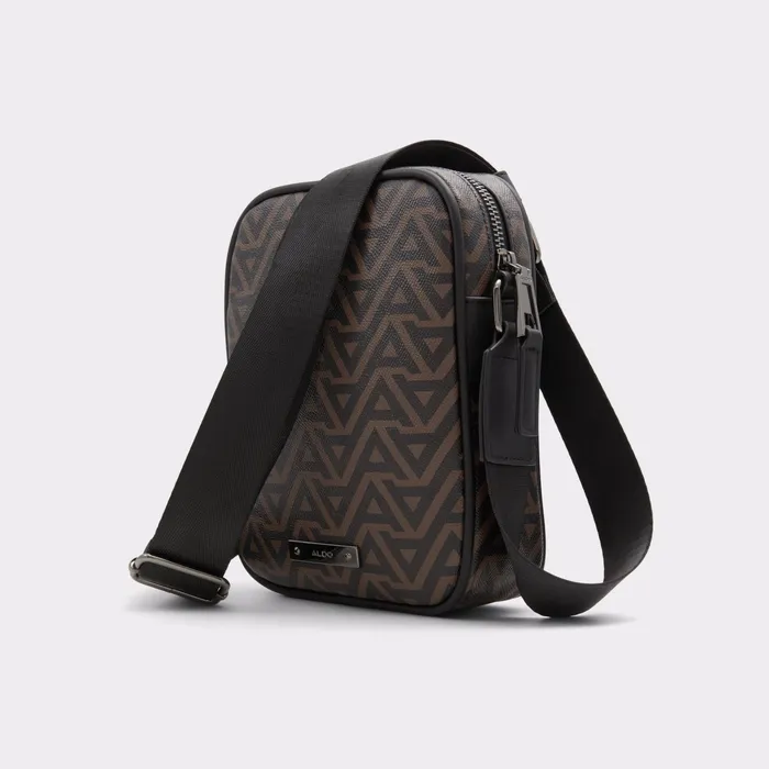 Iike Brown Synthetic Mixed Material Men ALDO Bags and Wallets