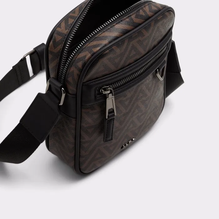 Iike Brown Synthetic Mixed Material Men ALDO Bags and Wallets