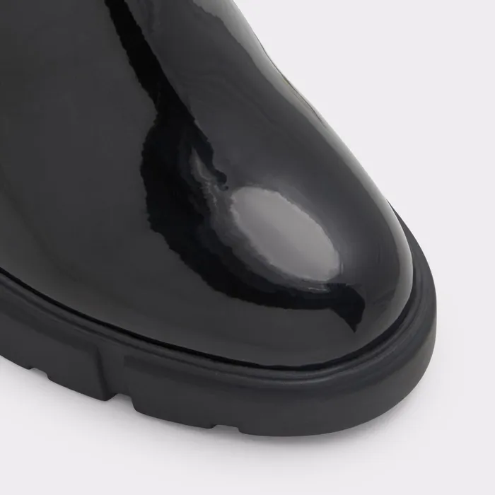 Ilanna Black Synthetic Patent Women ALDO Boots