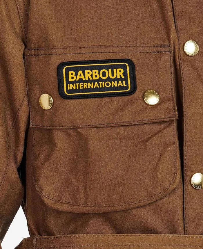 International Original Waxed Jacket Navy Men Barbour Waxed Jackets