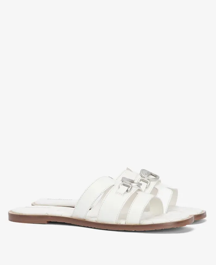 Ives Sandals Classic White Women Barbour Sandals