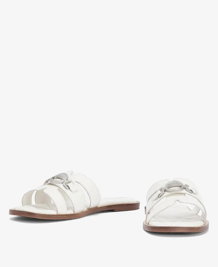 Ives Sandals Classic White Women Barbour Sandals