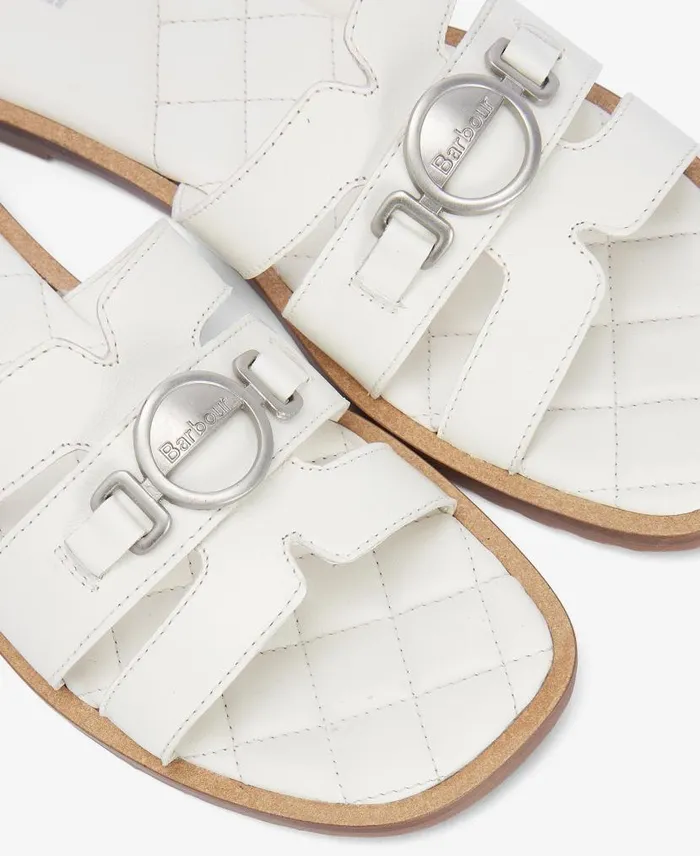 Ives Sandals Classic White Women Barbour Sandals