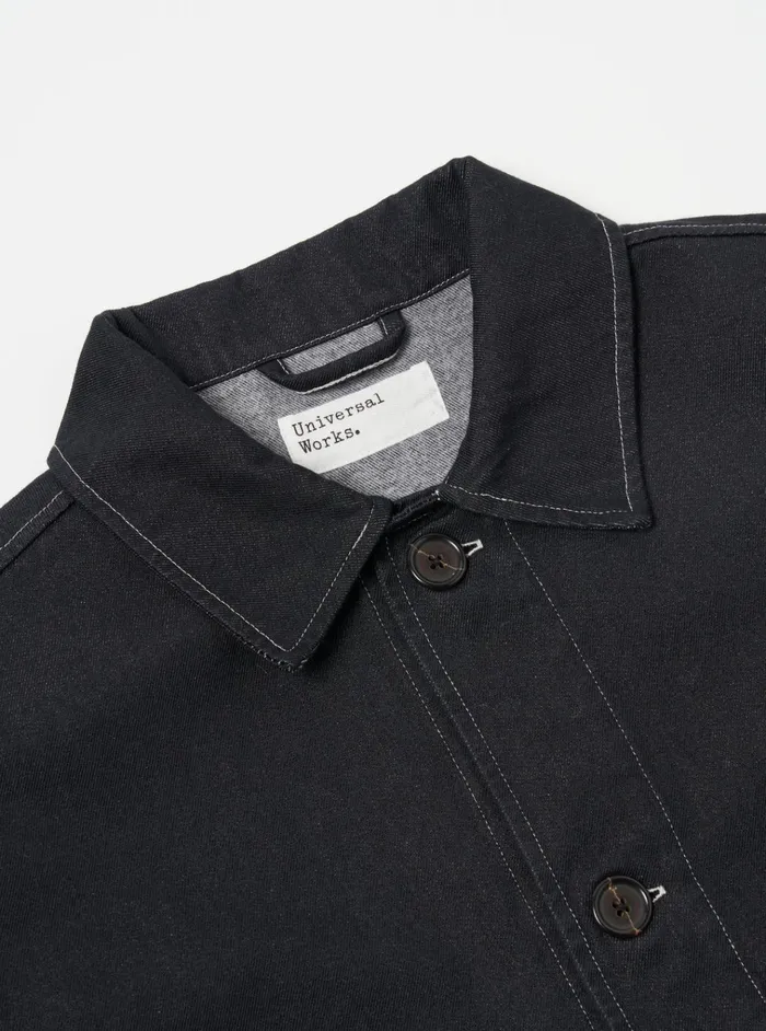 Jackets Men Universal Works Universal Works Coverall Jacket In Black Cali Denim